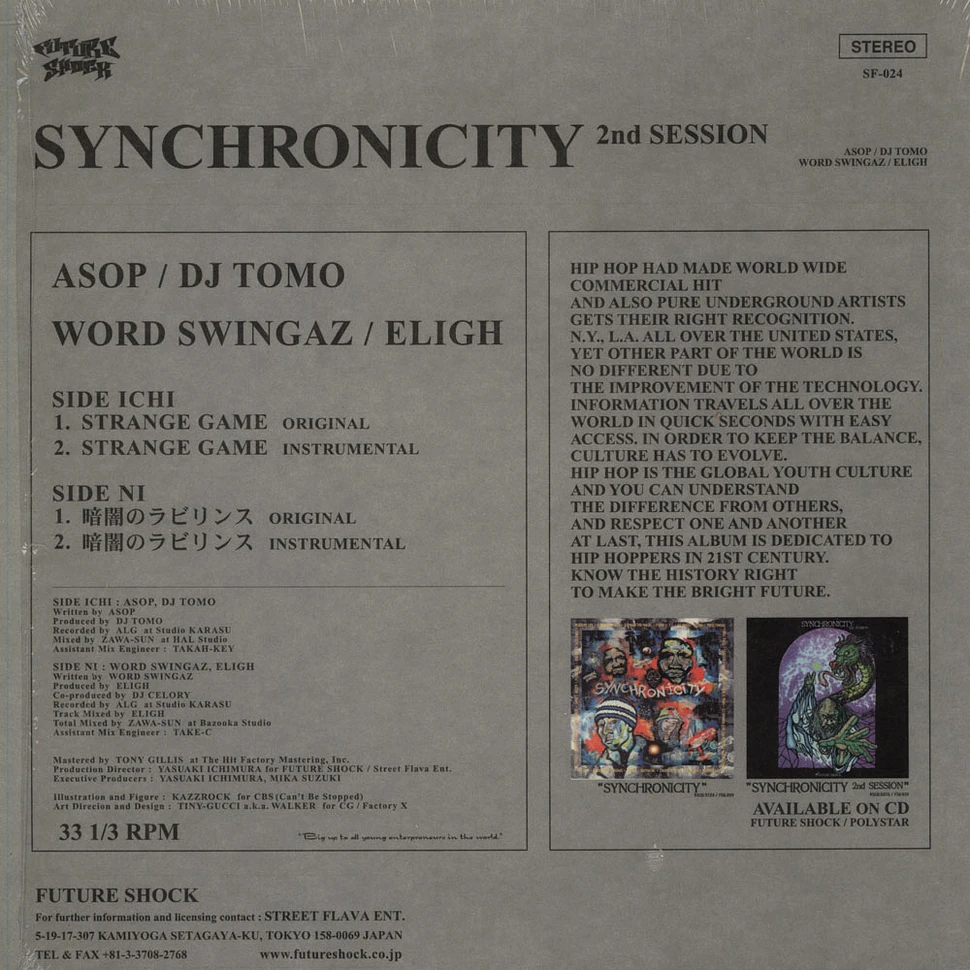 Asop / DJ Tomo / Word Swingaz / Eligh - Synchronicity 2nd Session