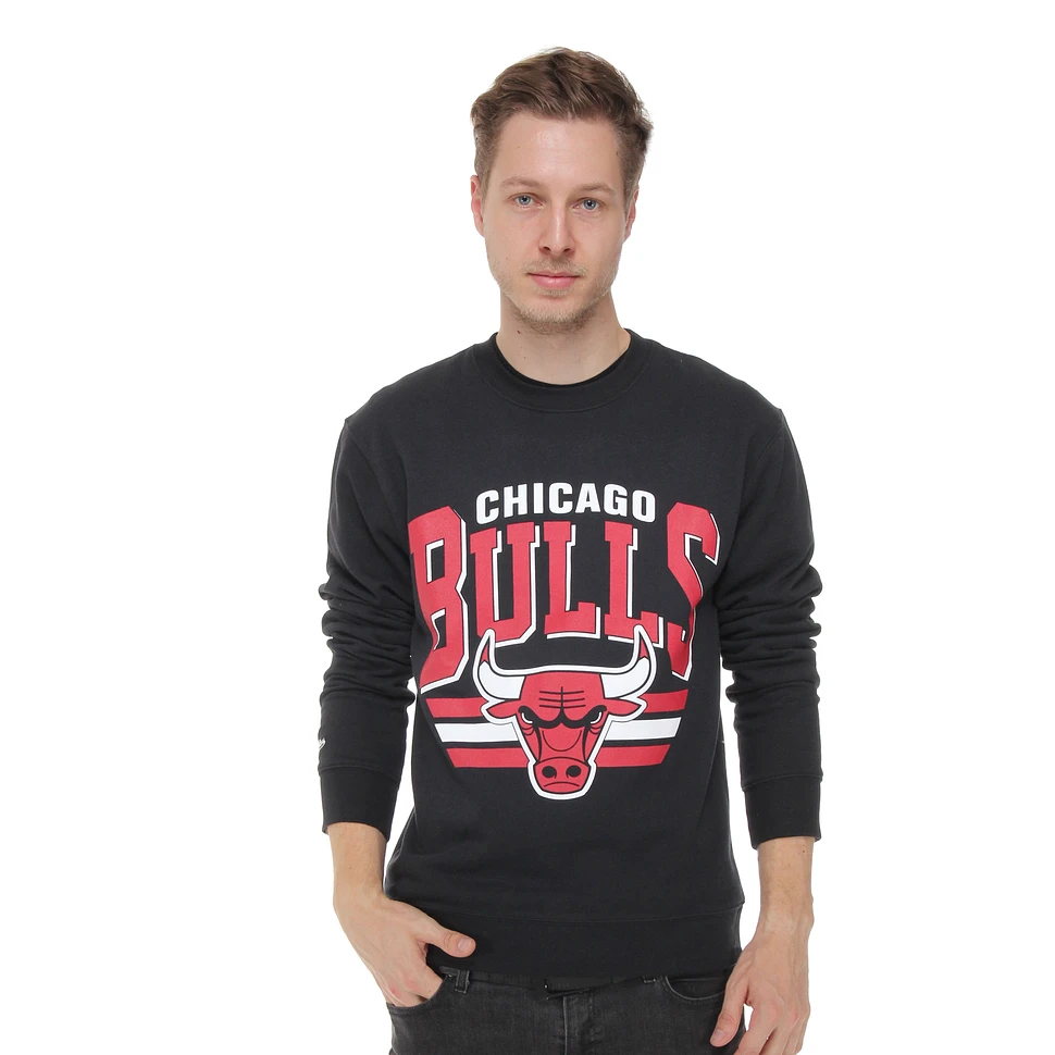 Mitchell & Ness - Chicago Bulls Stadium Crew Sweater