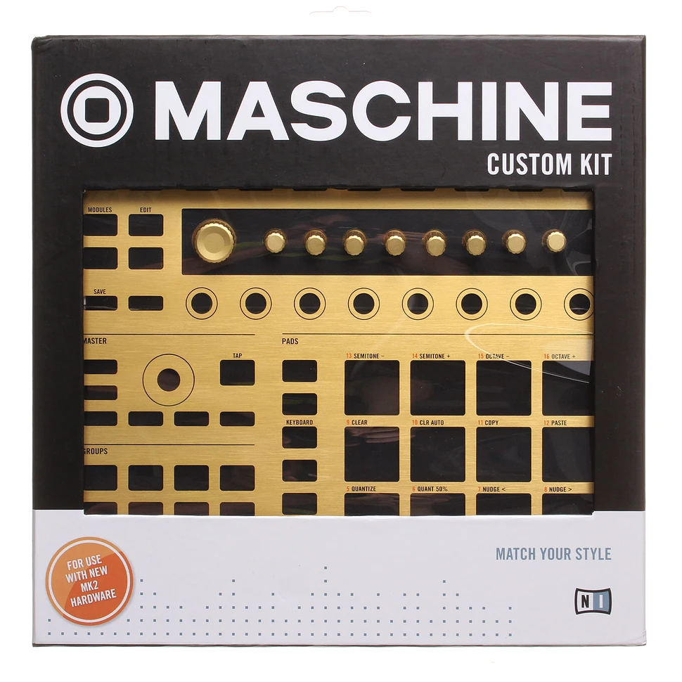 Native Instruments - MASCHINE Custom Kit Solid Gold