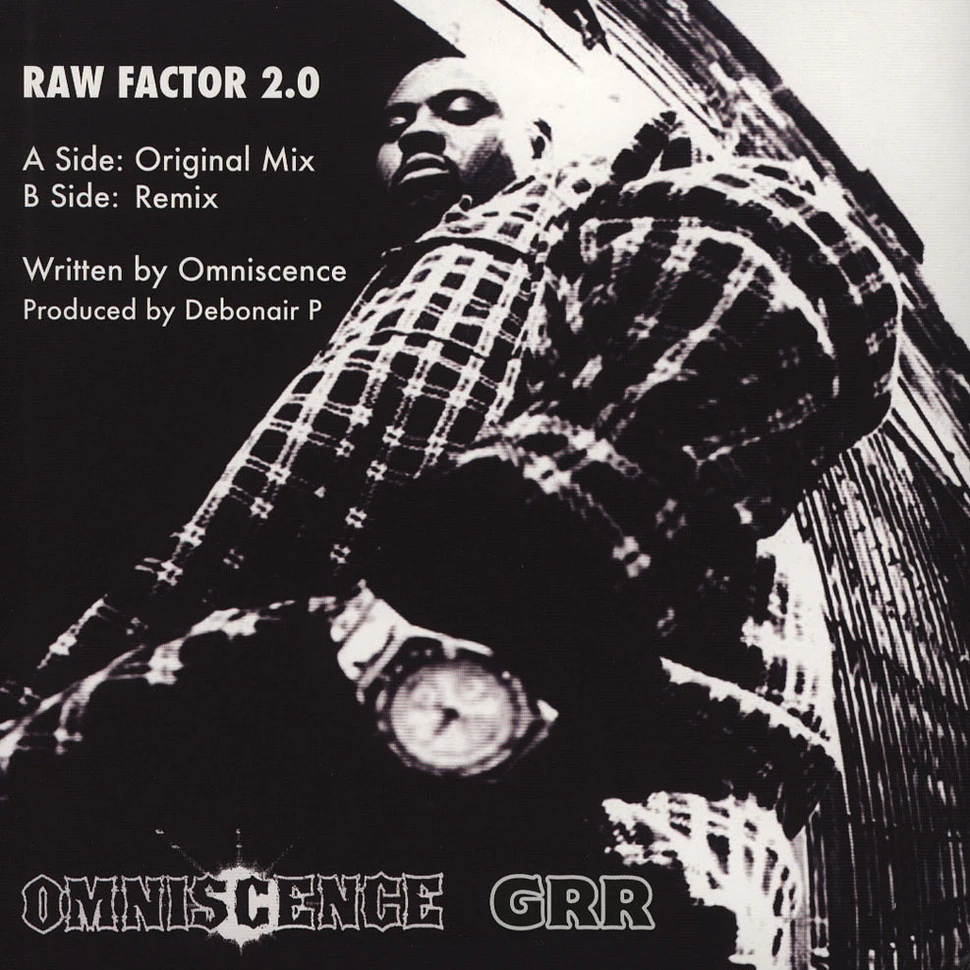 Omniscence - Raw Factor 2.0 Blue Vinyl