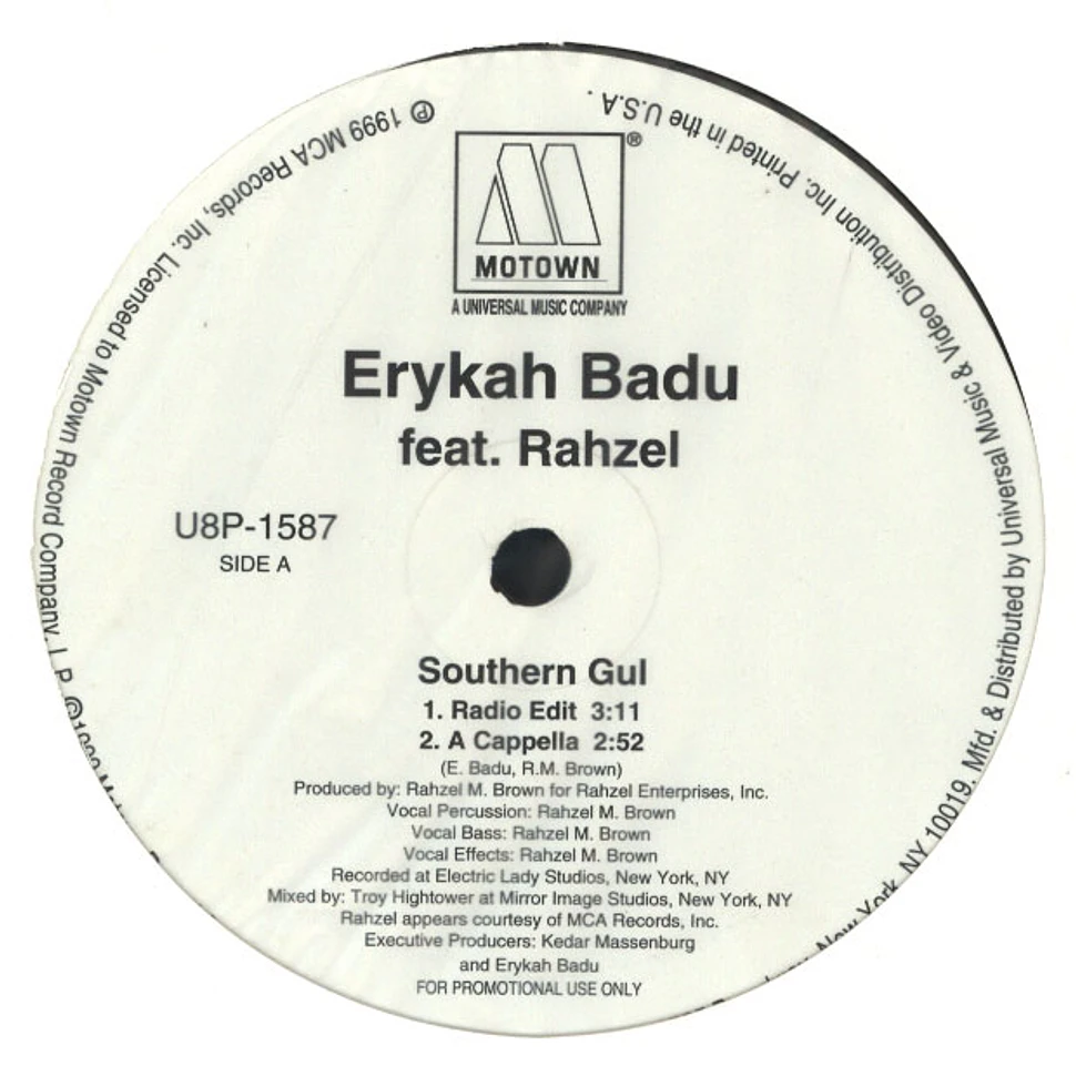 Erykah Badu - Southern girl feat. Rahzel