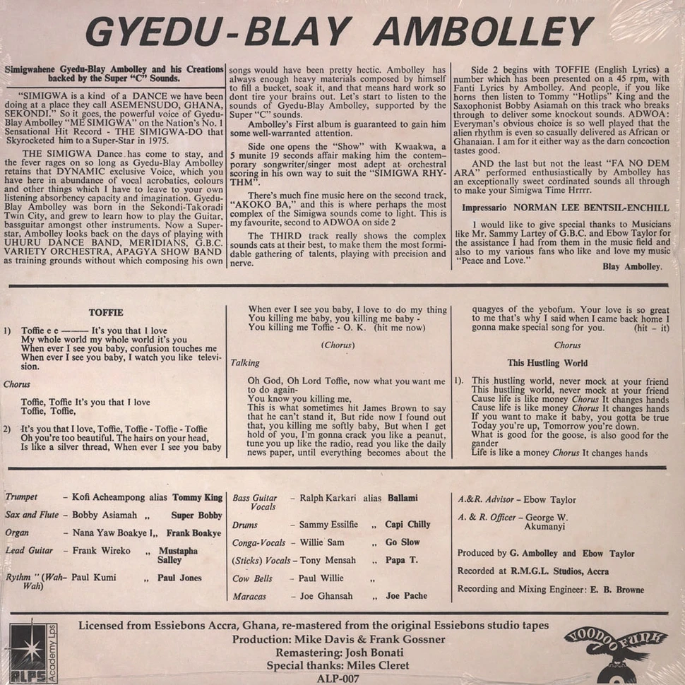 Gyedu-Blay Ambolley - Simigwa