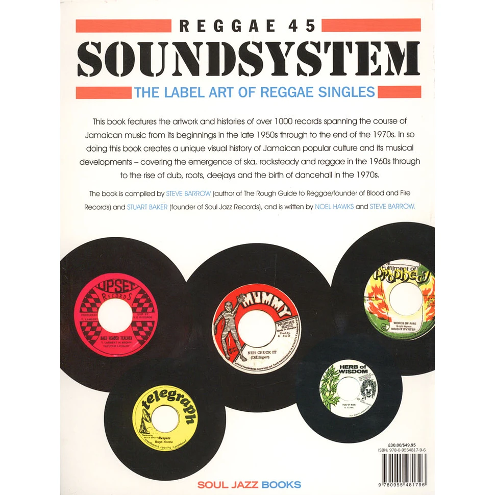 V.A. - Reggae 45 Soundsystem - The label art of Reggae Singles; A Visual History of Jamaican Reggae 1959-79