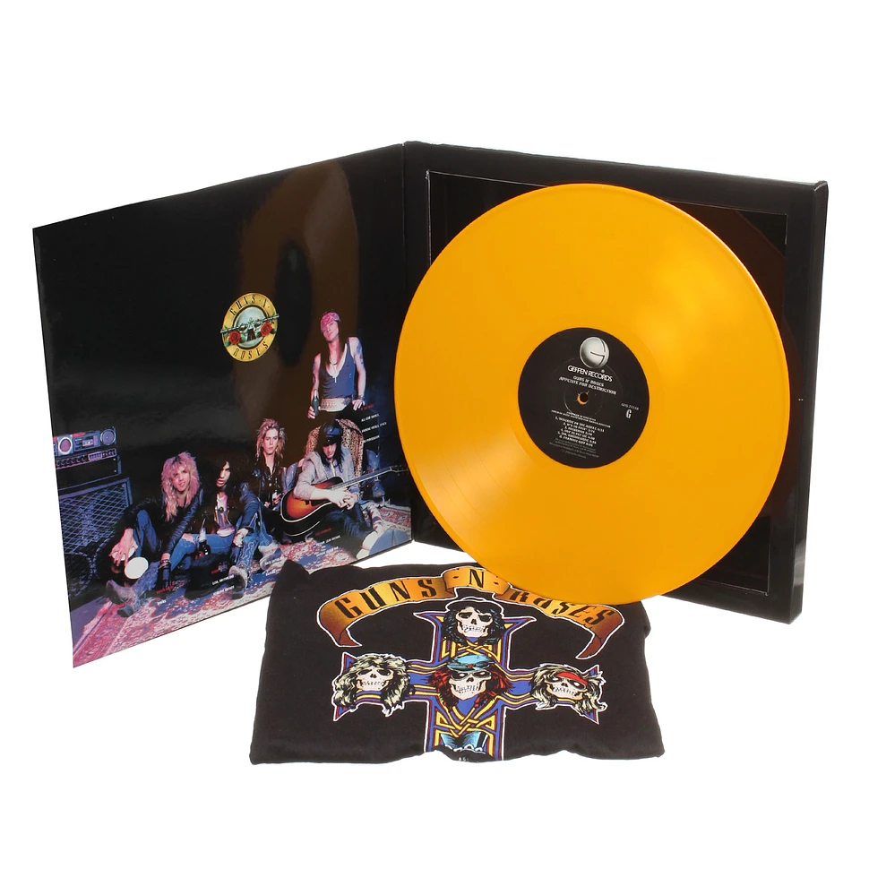 Guns N' Roses - Appetite For Destruction Vinyl + T-Shirt Box
