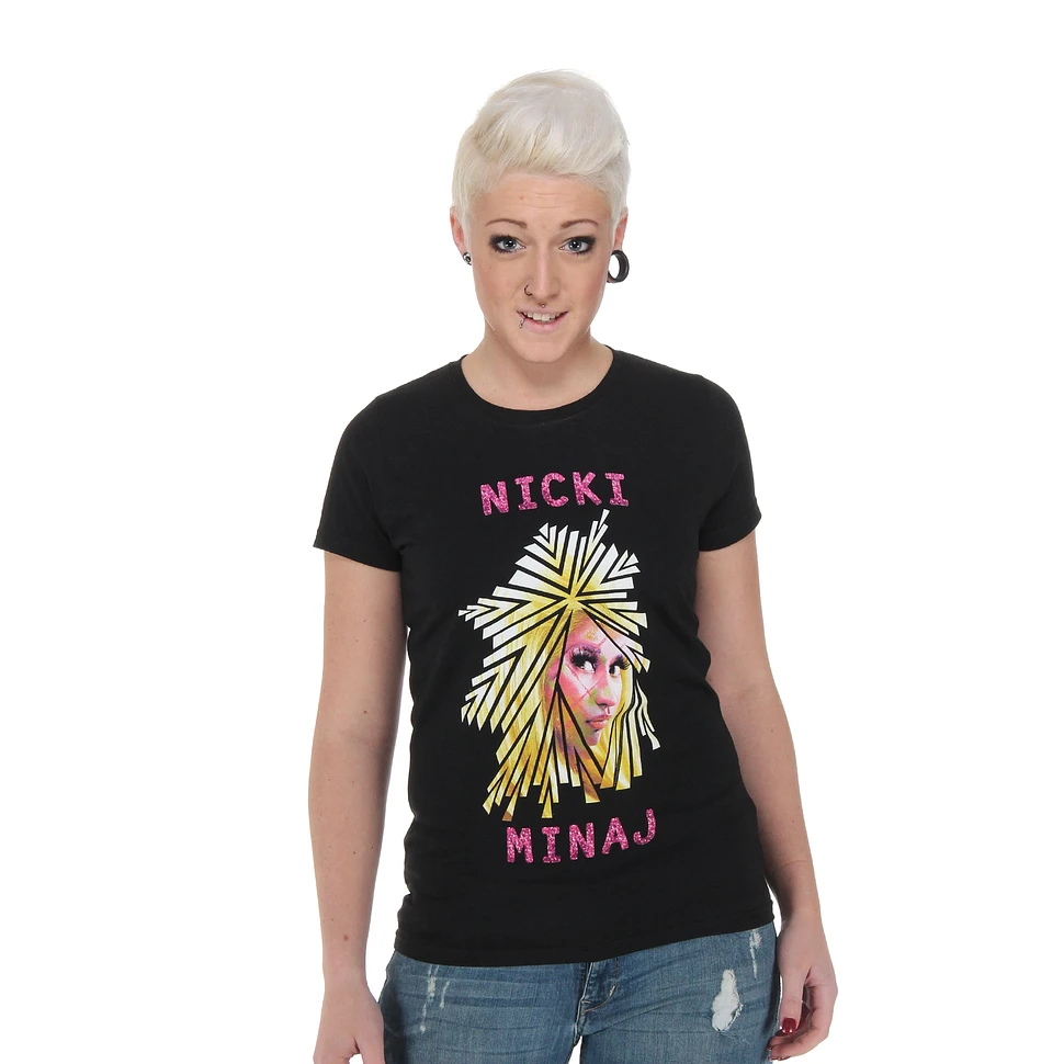 Nicki Minaj - Distorted Portrait Women T-Shirt