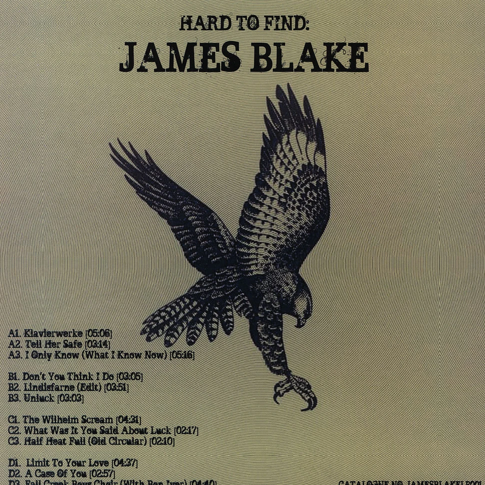 James Blake - Hard To Find
