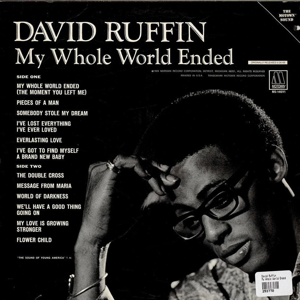 David Ruffin - My Whole World Ended