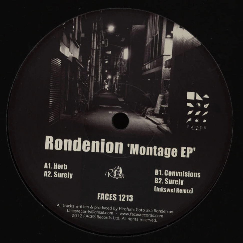 Rondenion - Montage EP