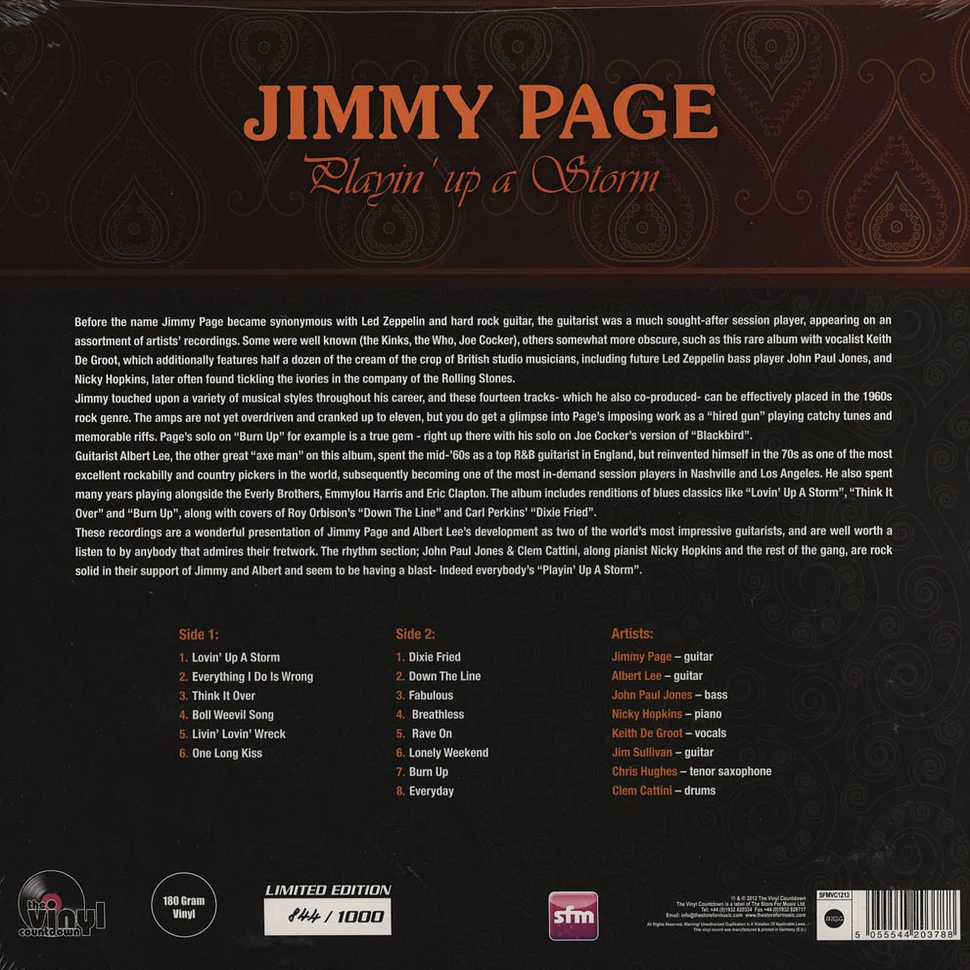 Jimmy Page - Playin Up A Storm