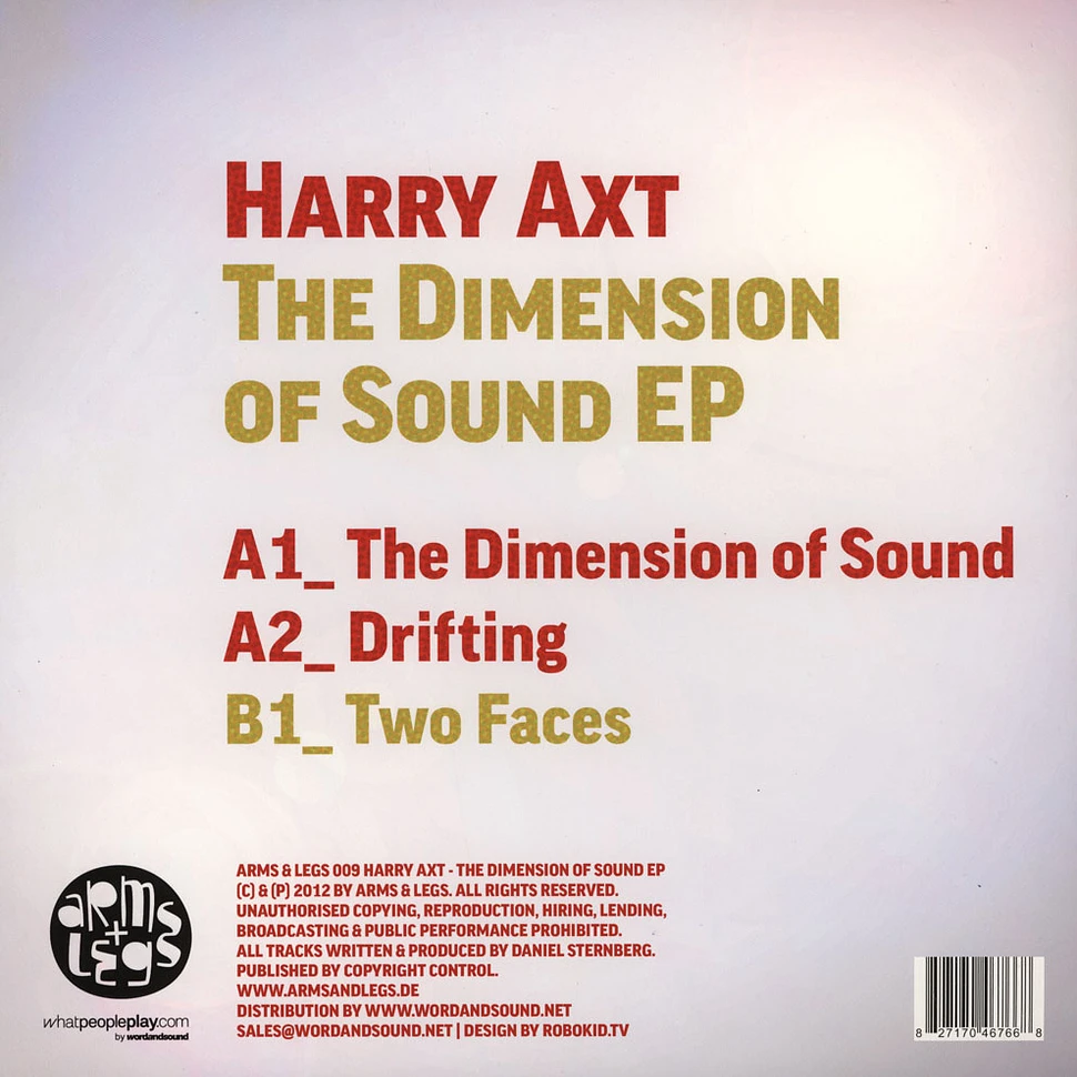 Harry Axt - The Dimension Of Sound EP