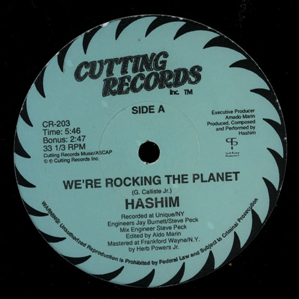 Hashim - We're Rocking The Planet