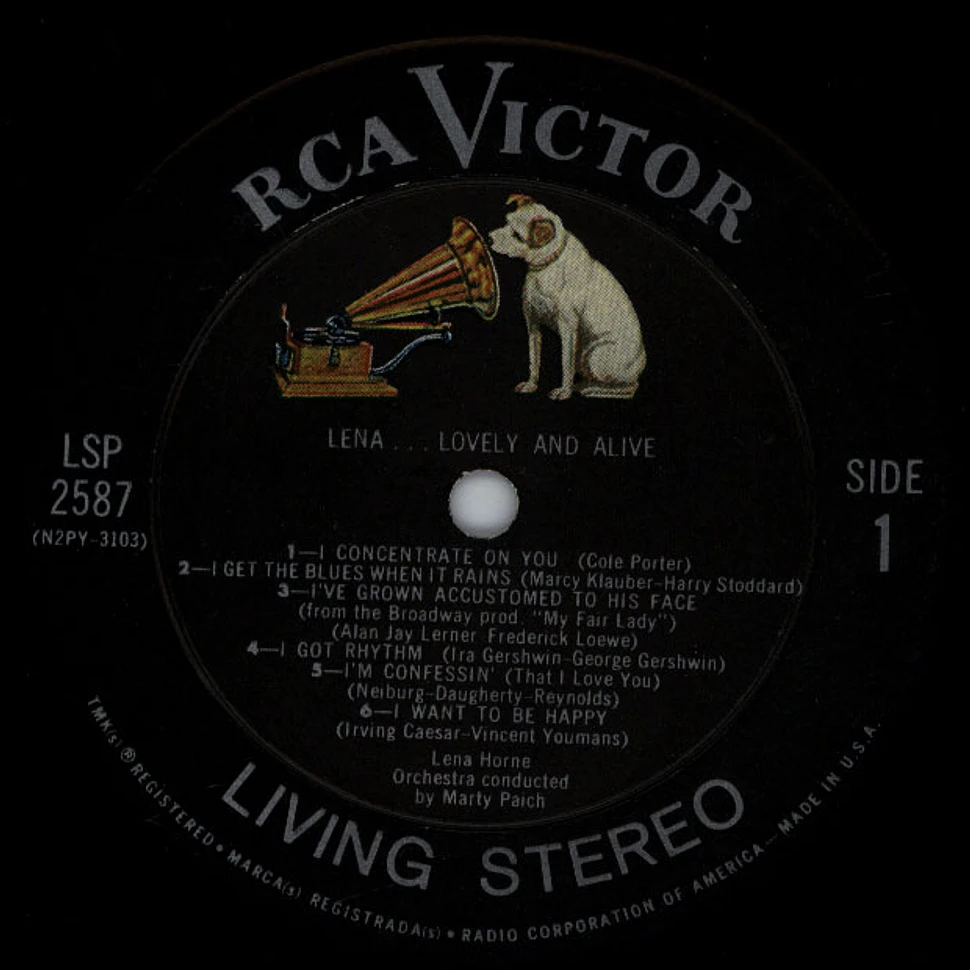 Lena Horne - Lovely And Alive