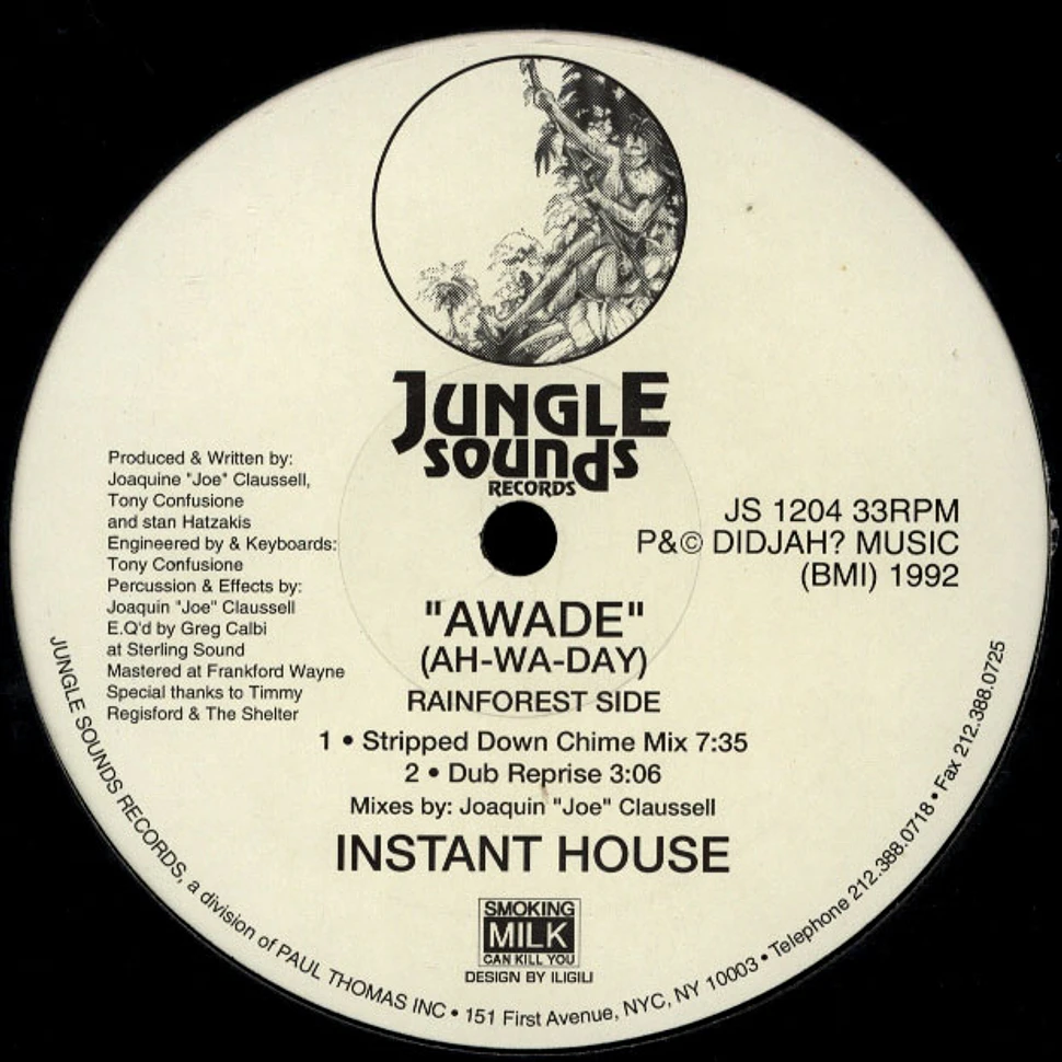 Instant House - Awade (Ah-Wa-Day)