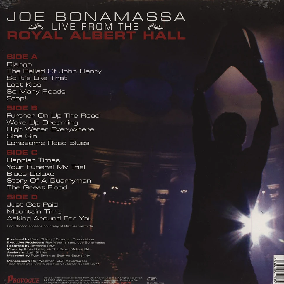 Joe Bonamassa - Live From The Royal Albert Hall
