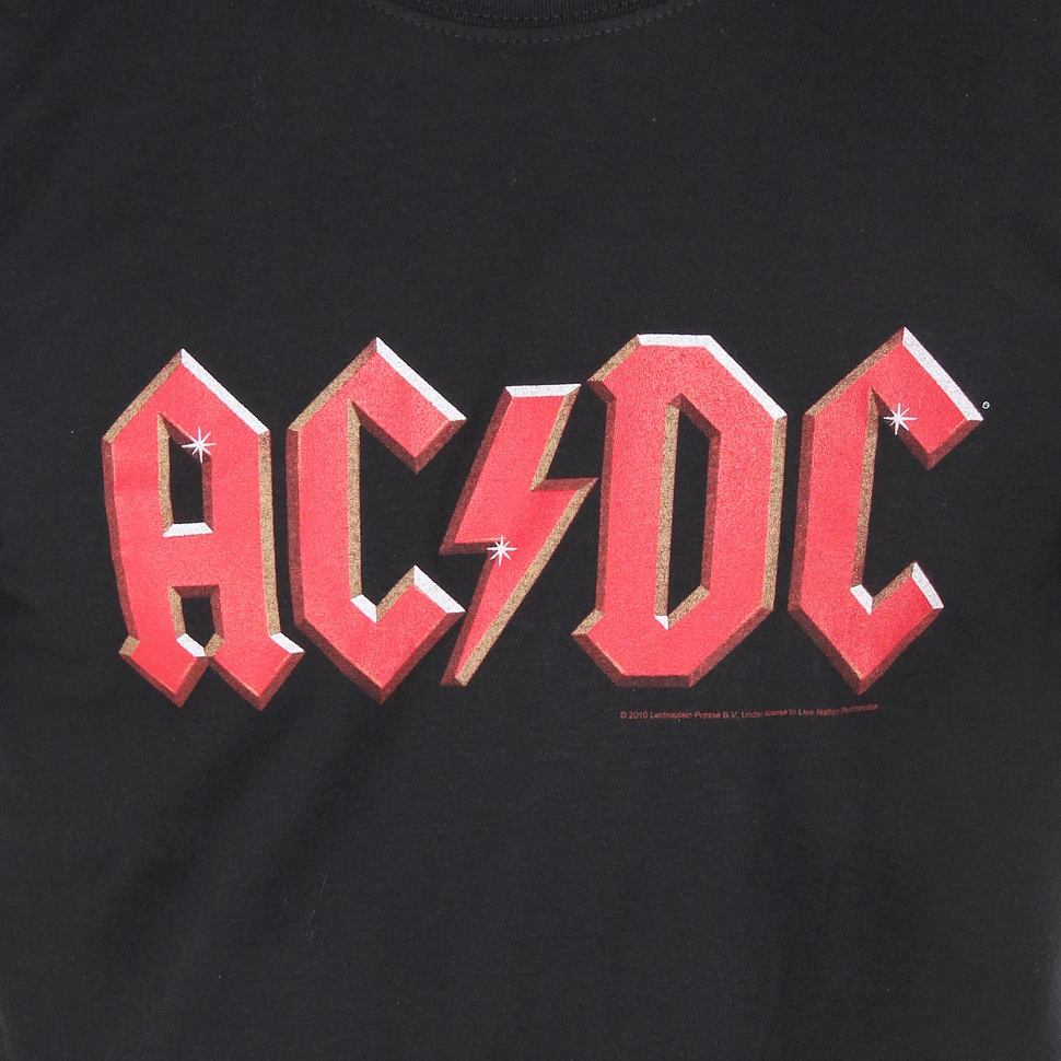 AC/DC - Red Logo T-Shirt (ROCK OR BUST WORLD TOUR 2015)