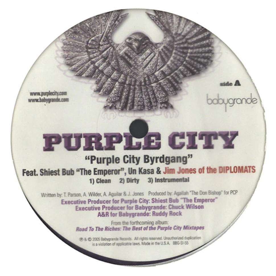 Purple City (Diplomats) - Purple city byrdgang feat. Jim Jones