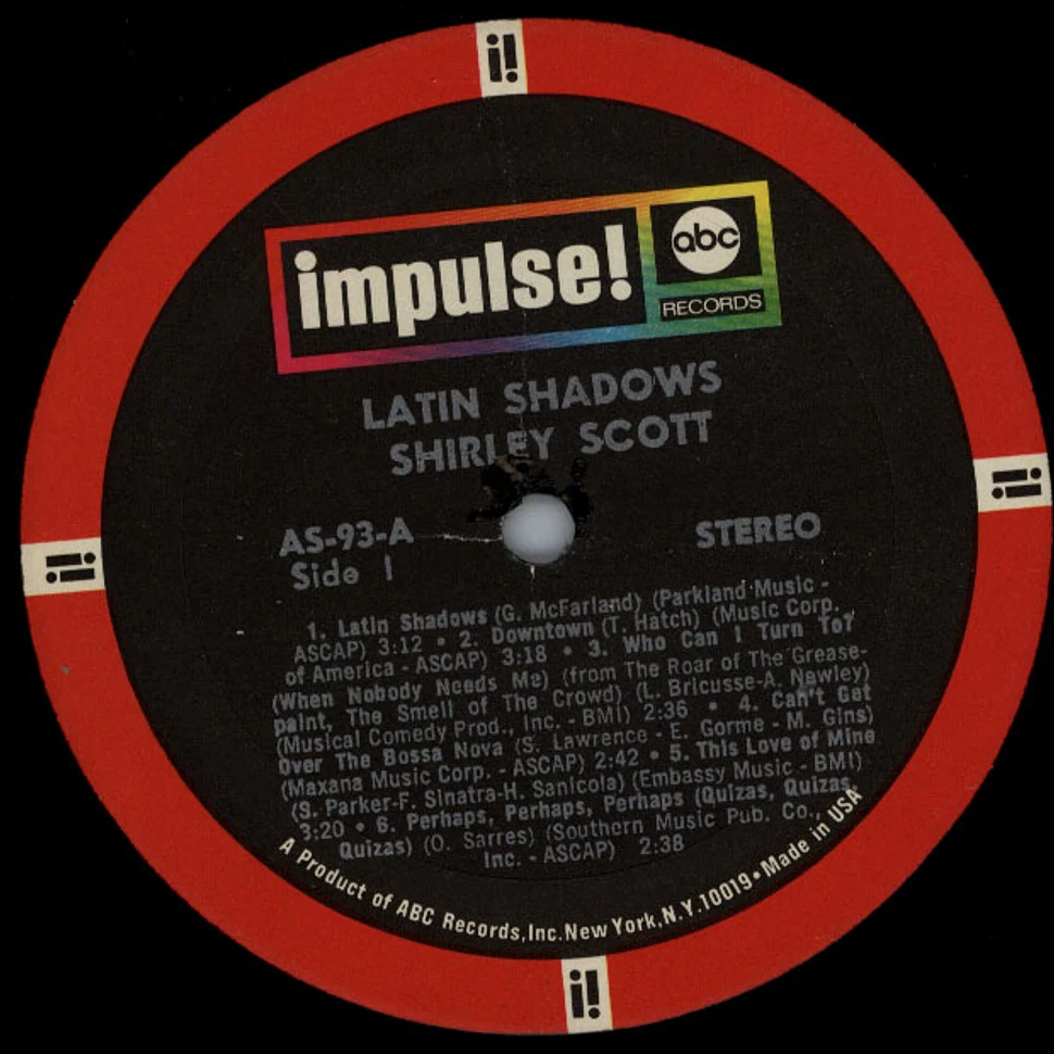 Shirley Scott - Latin Shadows
