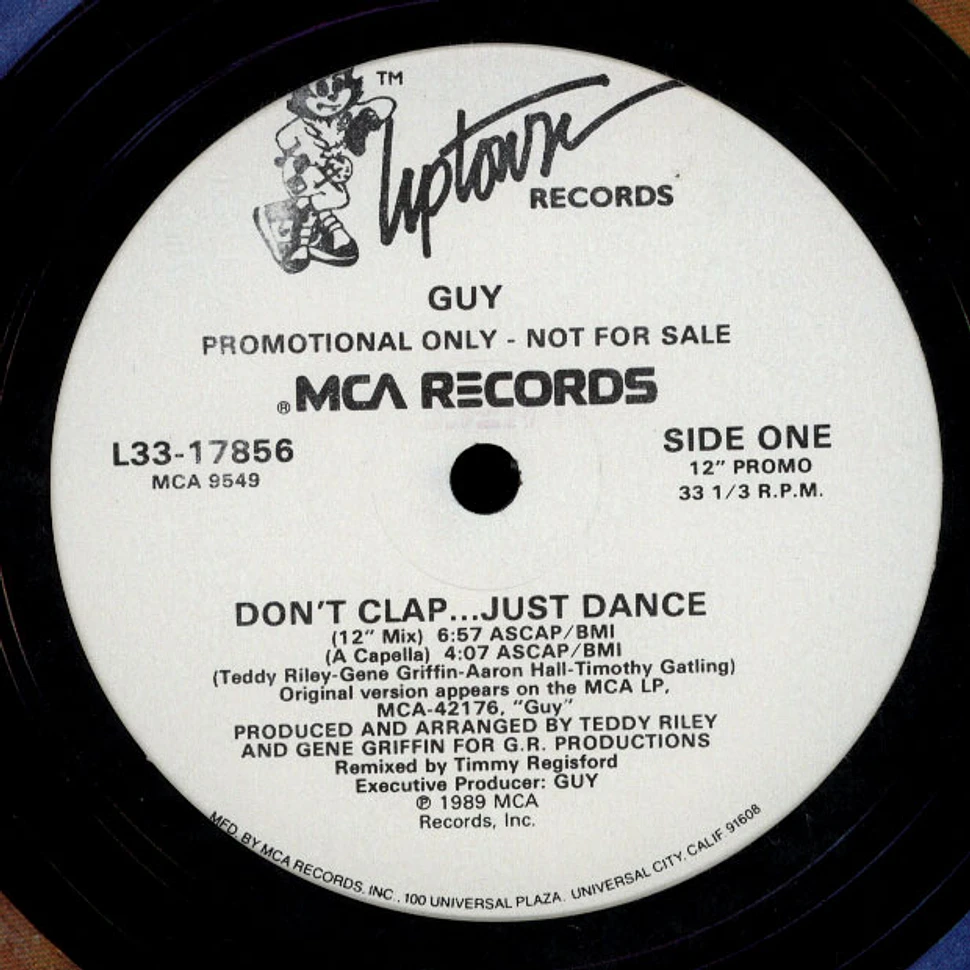 Guy - Don't Clap... Just Dance
