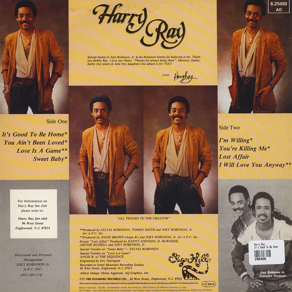 Harry Ray - It's Good To Be Home