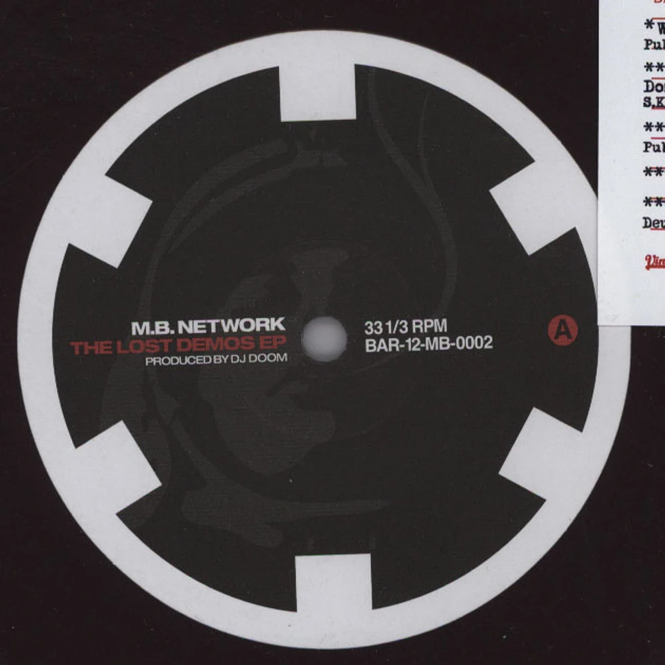 M.B. Network (Mindless Brothers) - The Lost Demos EP