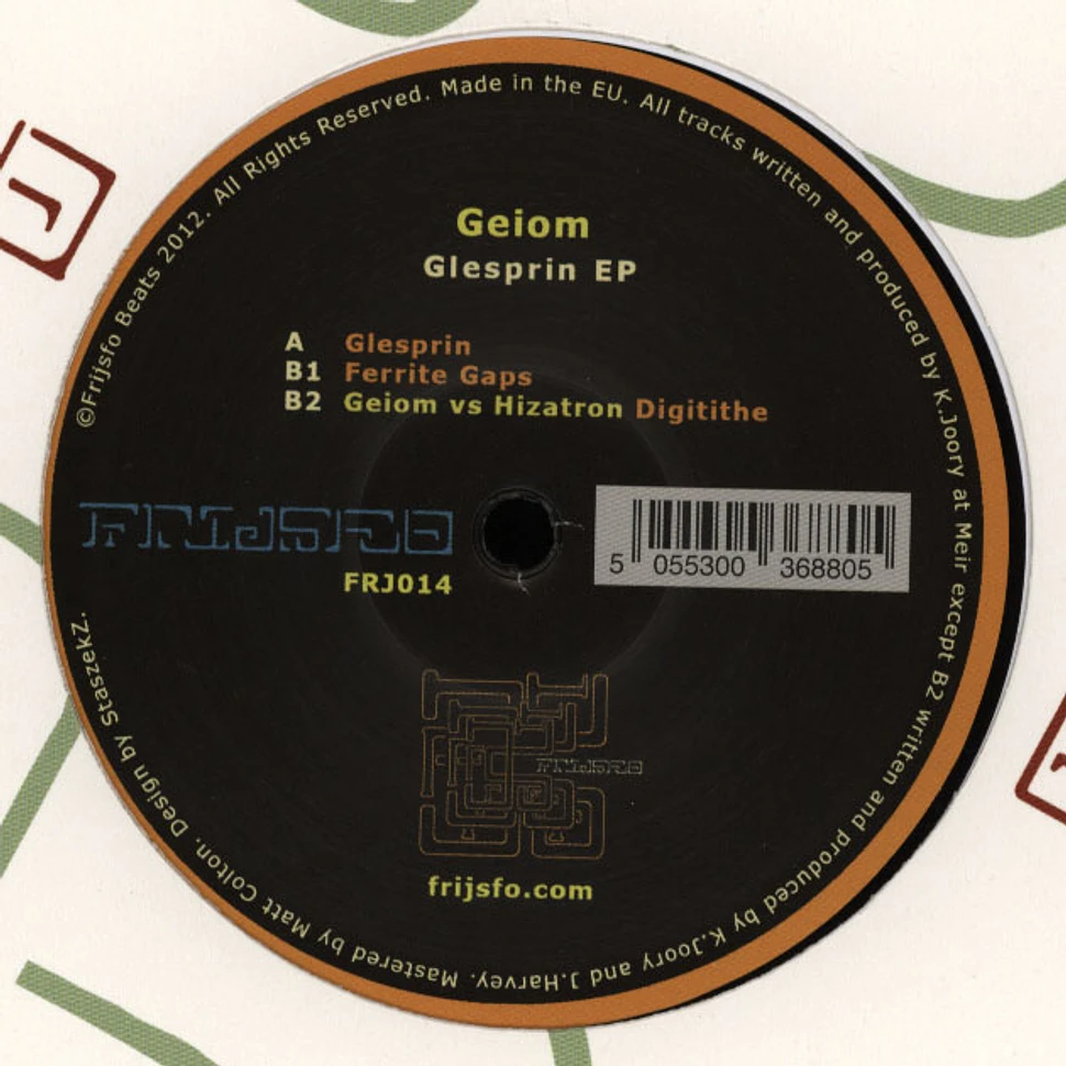 Geiom - Glesprin EP