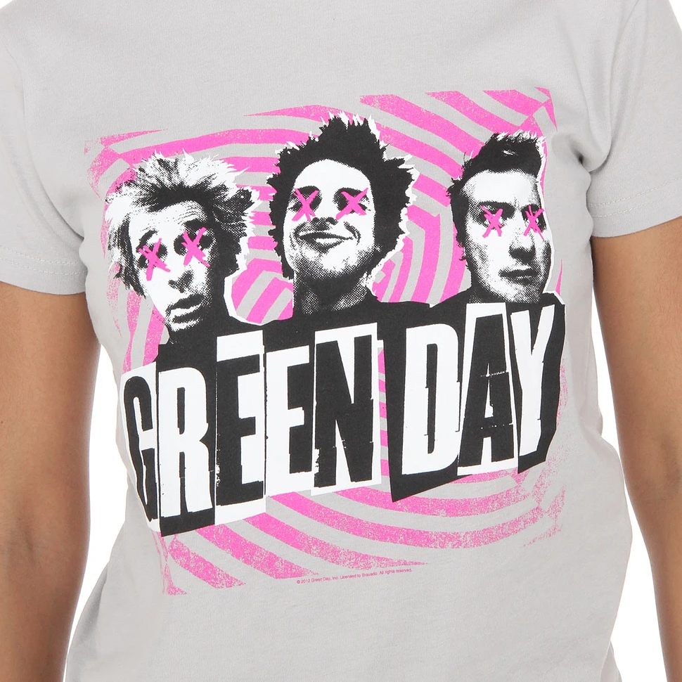 Green Day - Swirl Pop Women T-Shirt