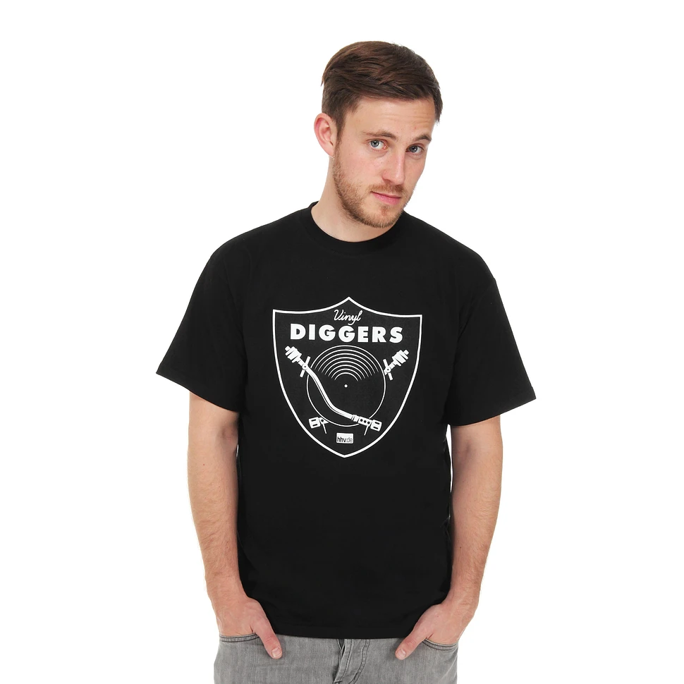 HHV - Vinyl Diggers Crest T-Shirt