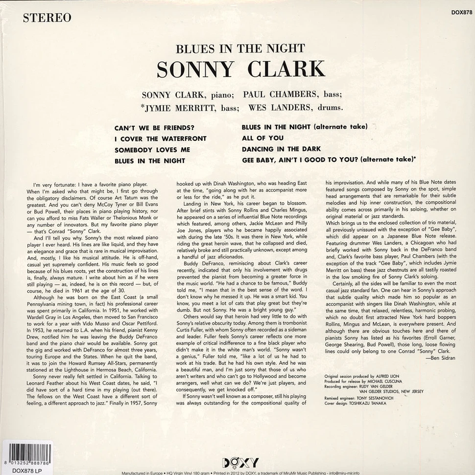 Sonny Clark - Blues In The Night