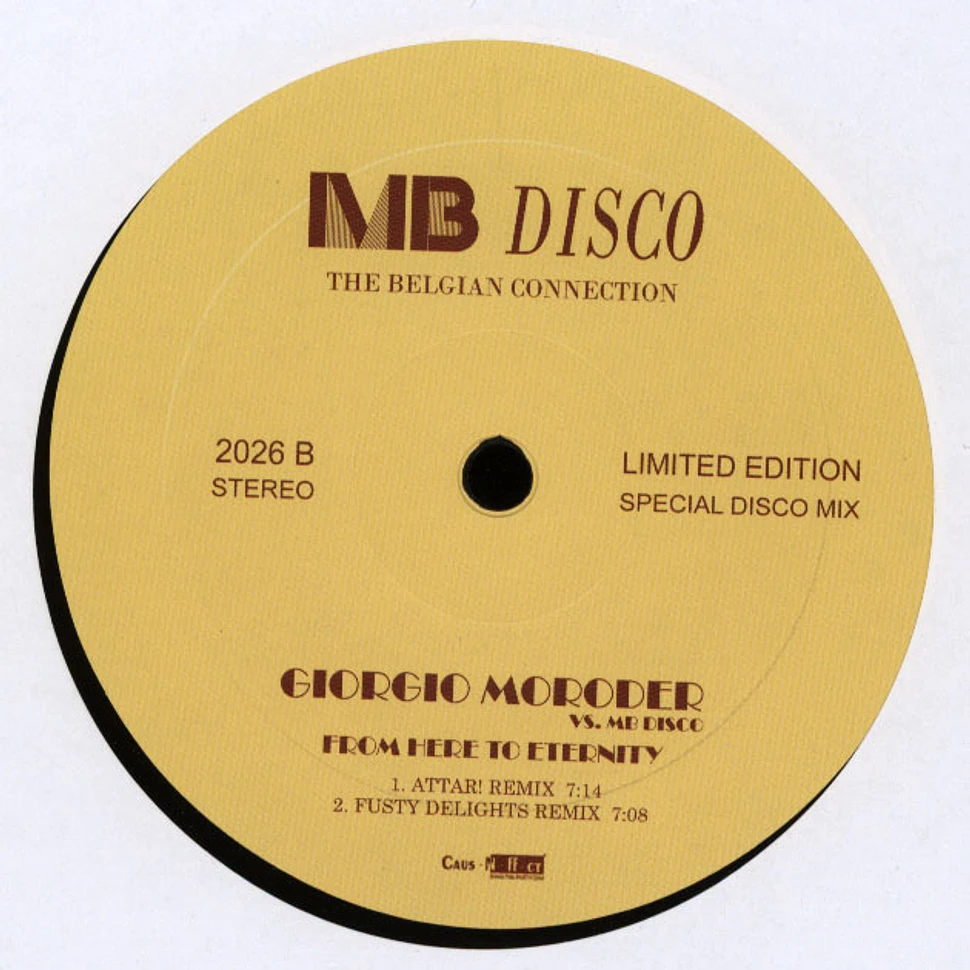 Giorgio Moroder Vs. MB Disco - From Here To Eternity