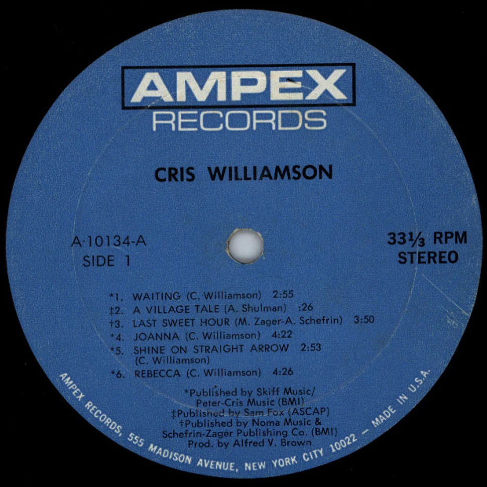 Cris Williamson - Cris Williamson