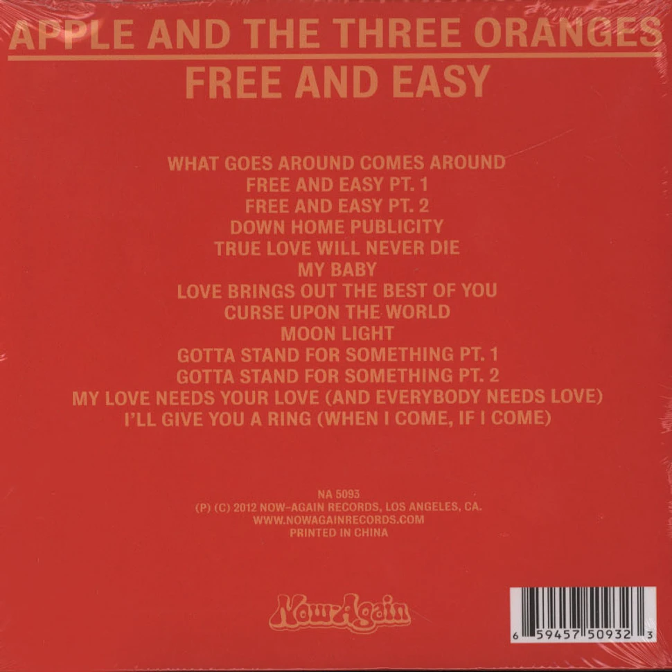 Apple And The Three Oranges - Free And Easy (Complete Works 1970-75)