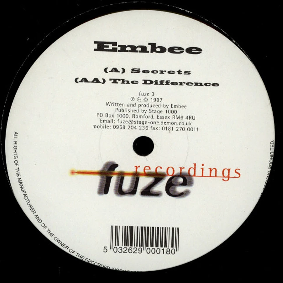 Embee - Secrets / The Difference