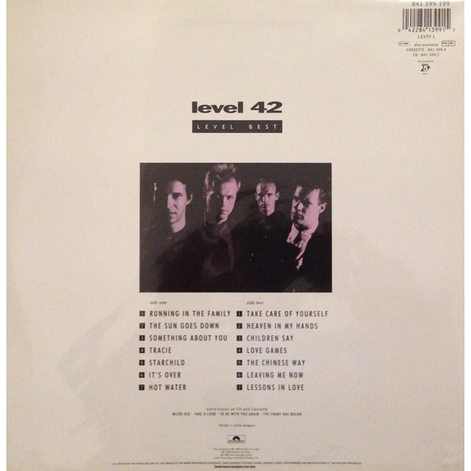 Level 42 - Level Best (A Collection Of Their Greatest Hits)