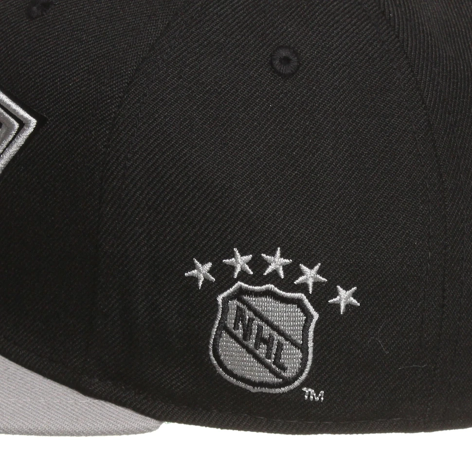 Mitchell & Ness - Los Angeles Kings NHL XL Logo 2 Tone Snapback Cap