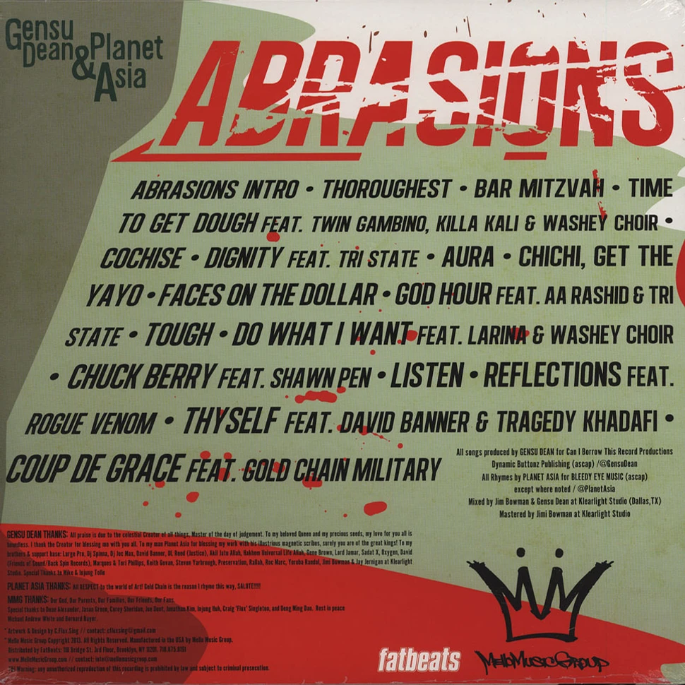 Gensu Dean & Planet Asia - Abrasions