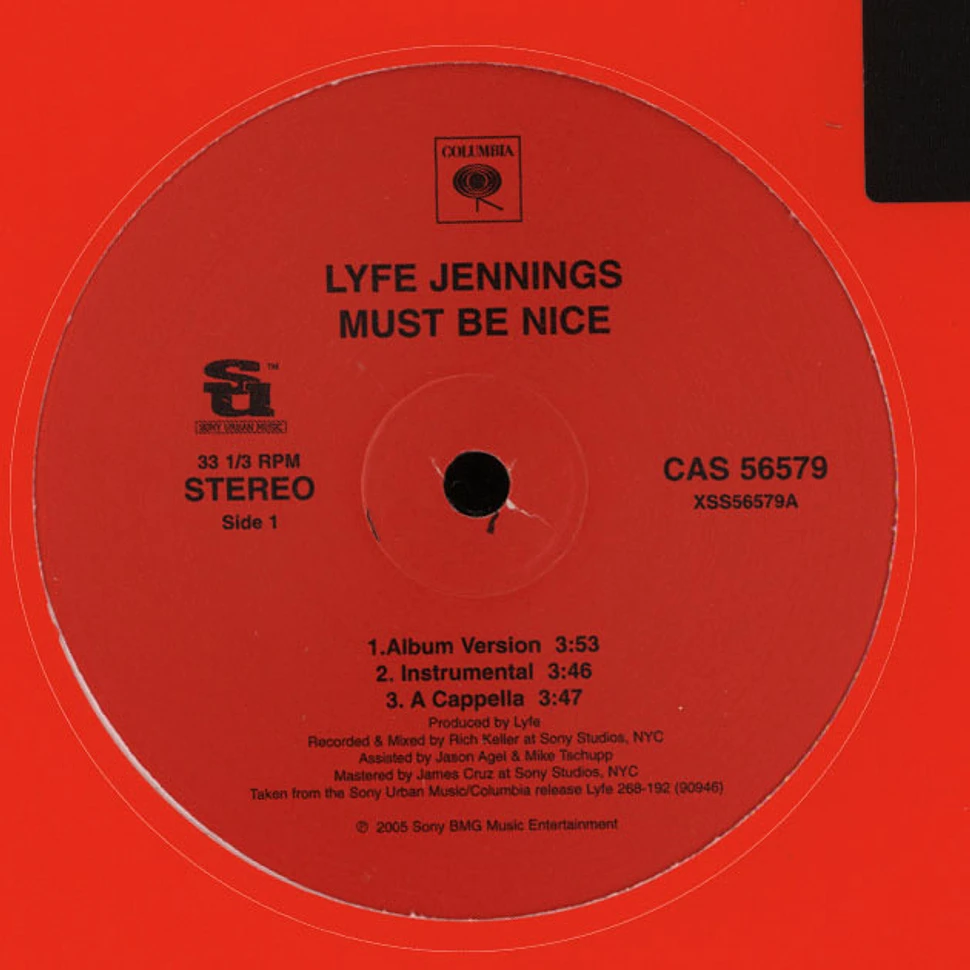 Lyfe Jennings - Must be nice