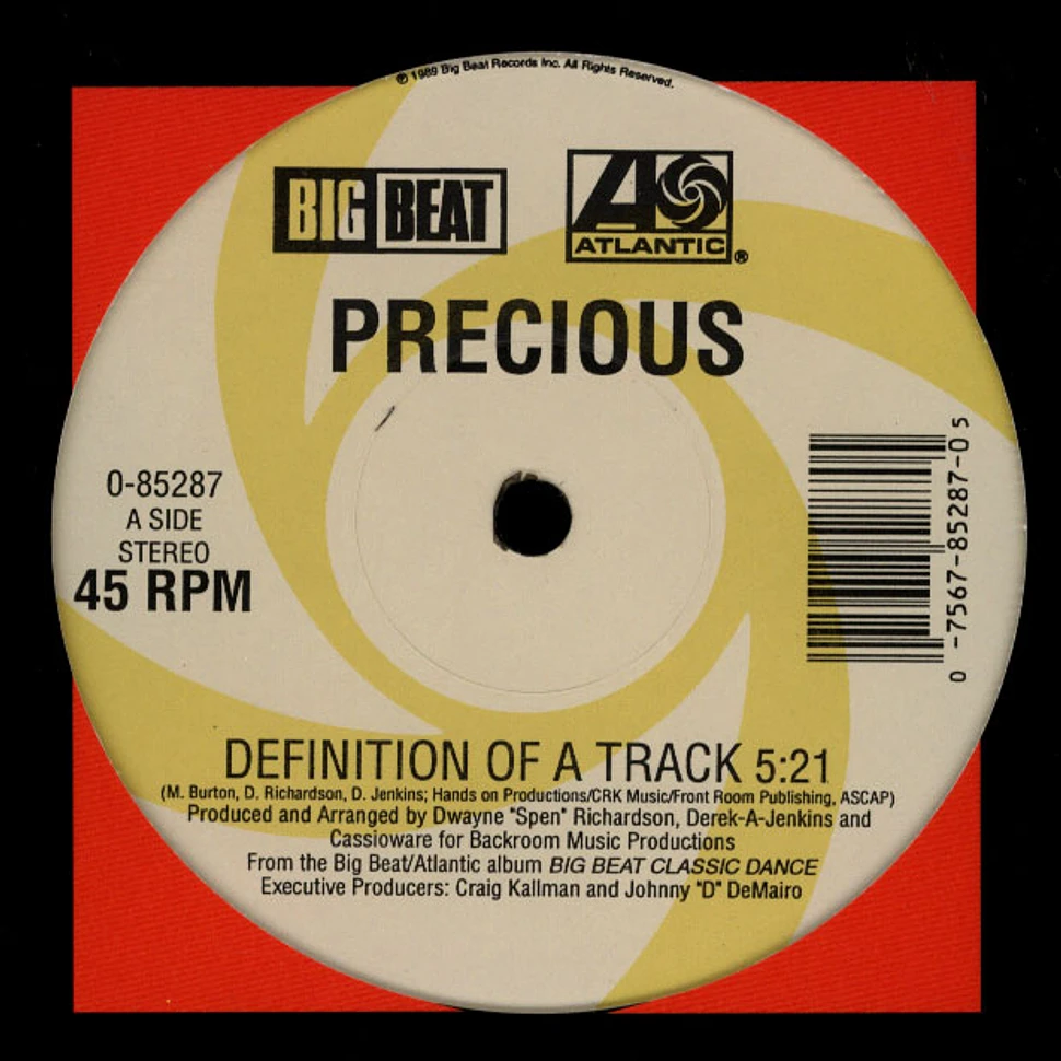 Precious / Taravhonty - Definition Of A Track / Join Hands