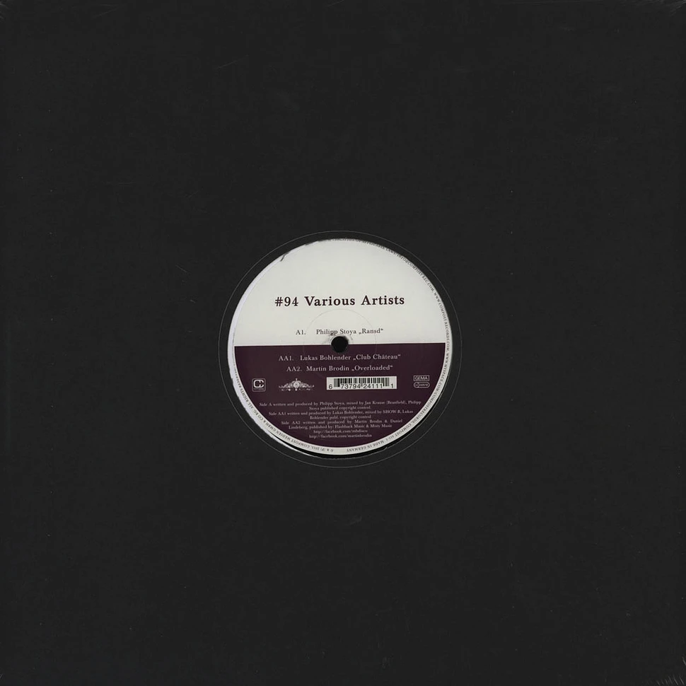Stoya / Bohlender / Brodin - Black Label #94