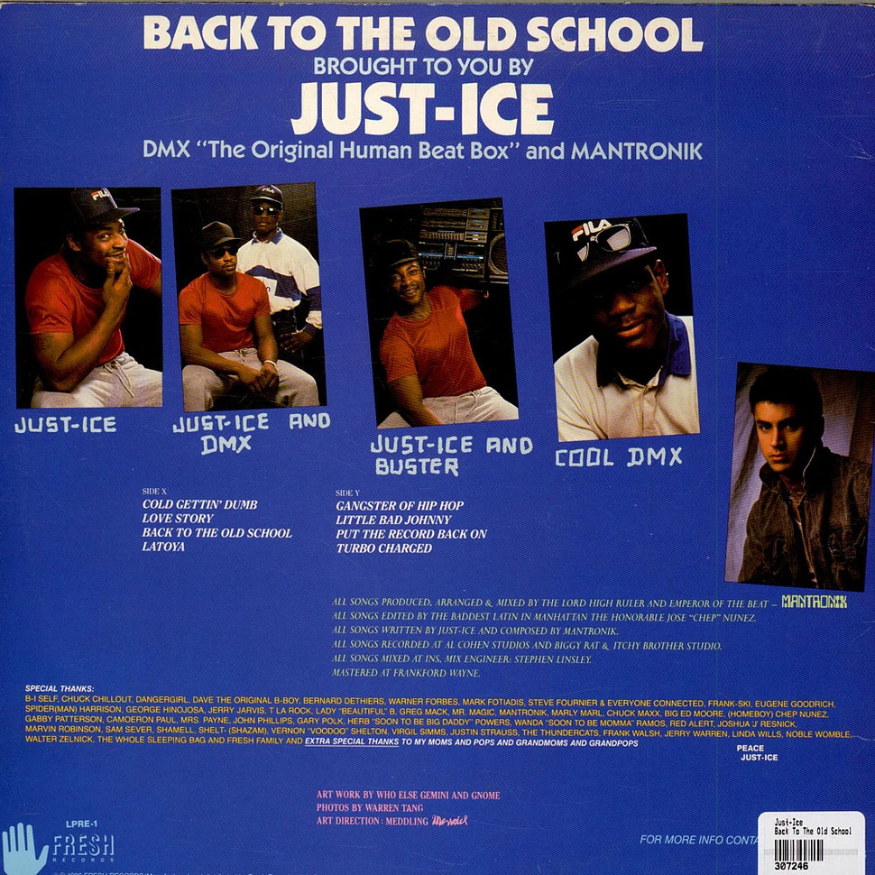 Just-Ice - Back To The Old School