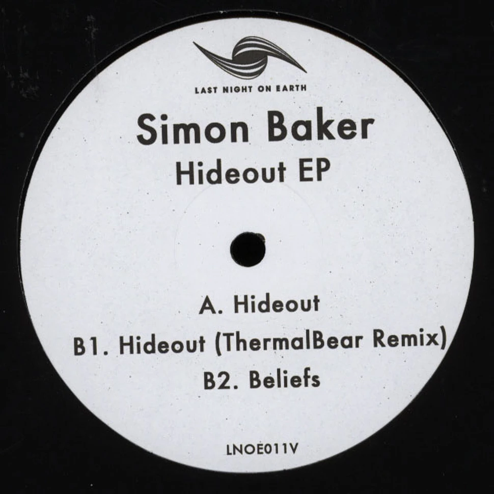 Simon Baker - Hideout EP