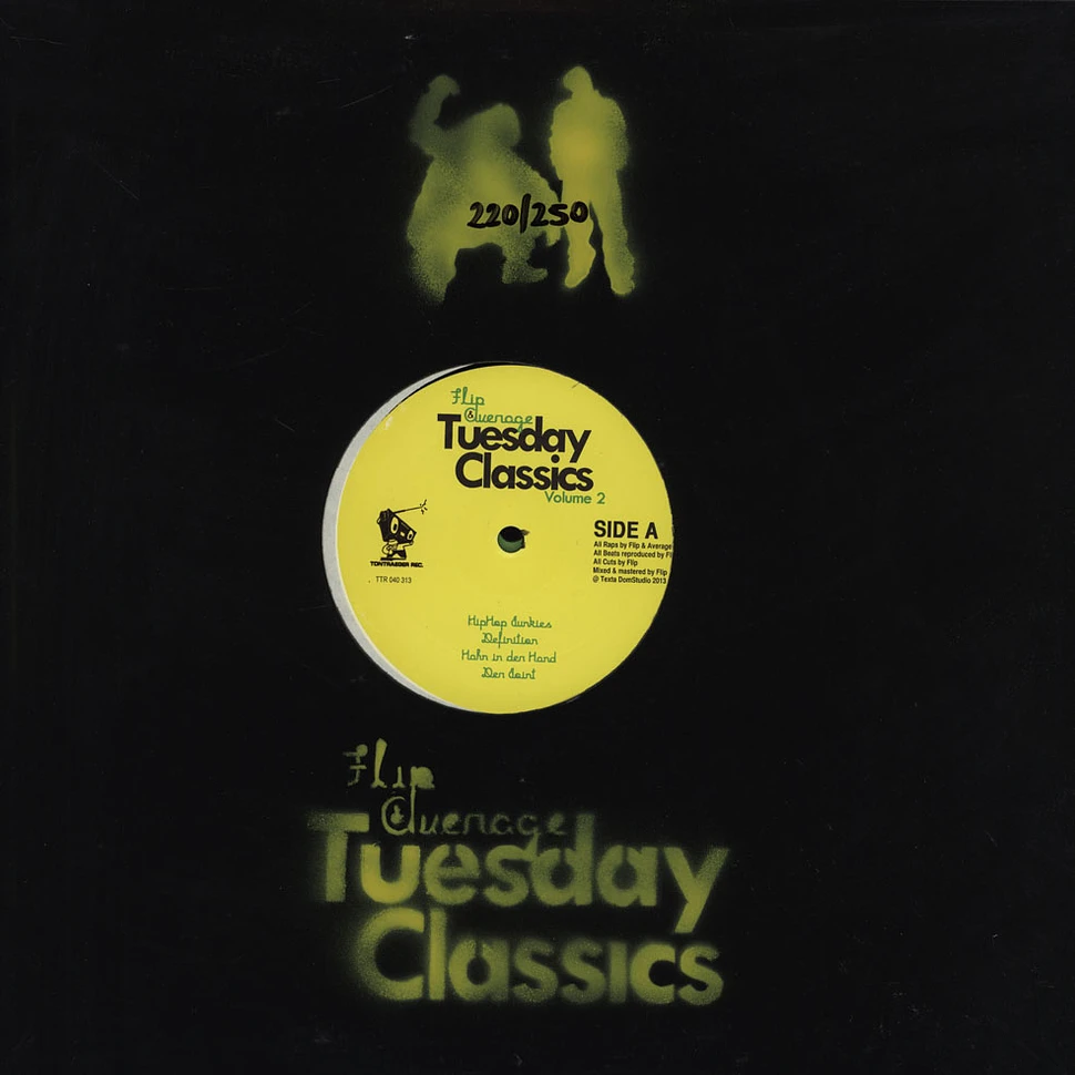 Flip & Average - Tuesday Classics Volume 2 Stencil Cover Edition