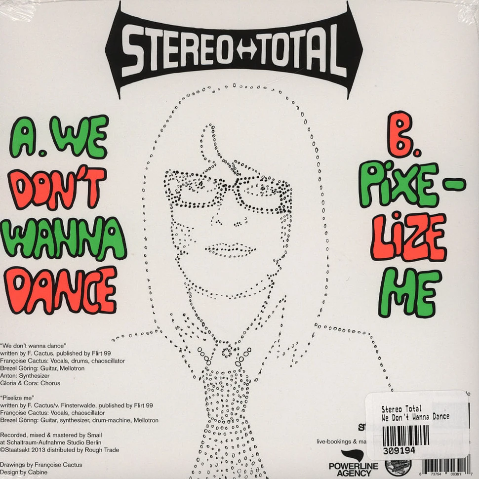 Stereo Total - We Don't Wanna Dance
