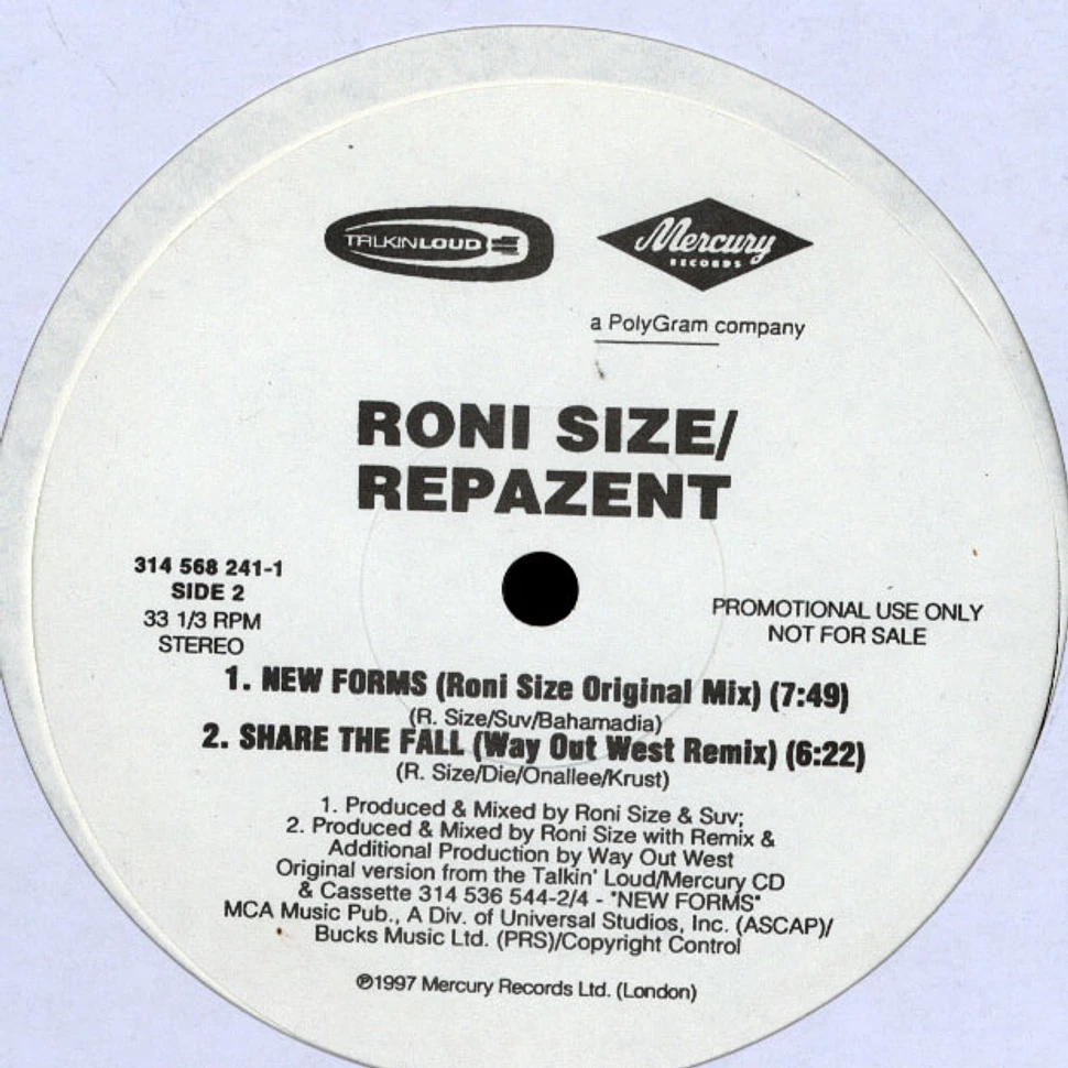 Roni Size / Reprazent - Share The Fall