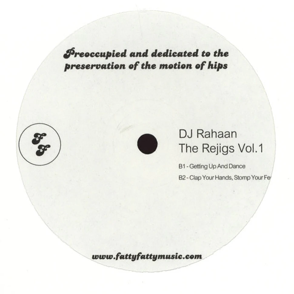 DJ Rahaan - Re-jigs Volume 1