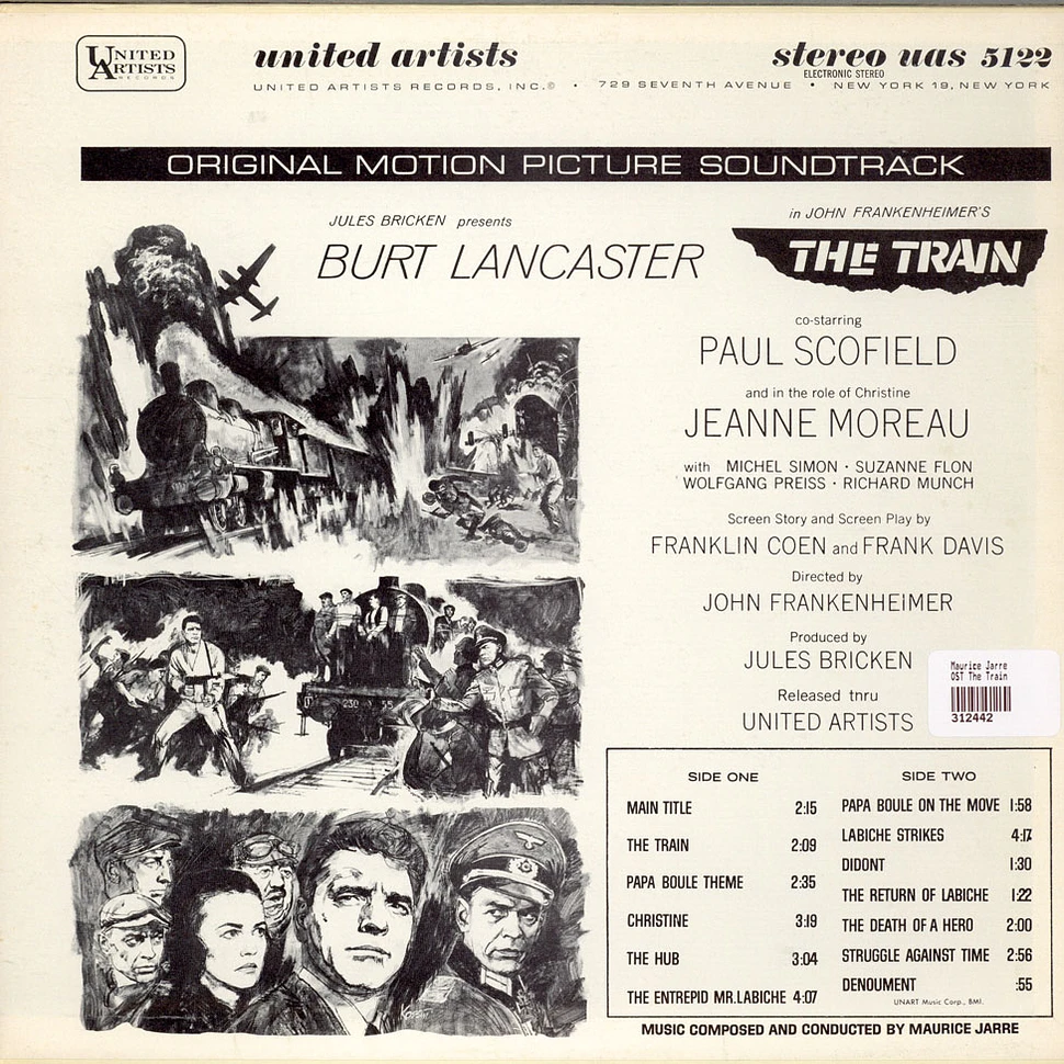 Maurice Jarre - The Train (Original Motion Picture Soundtrack)