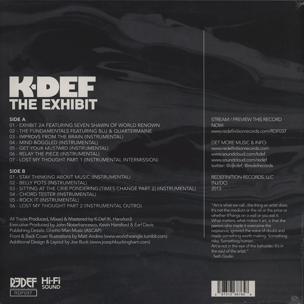 K-Def - The Exhibit Colored Vinyl Edition