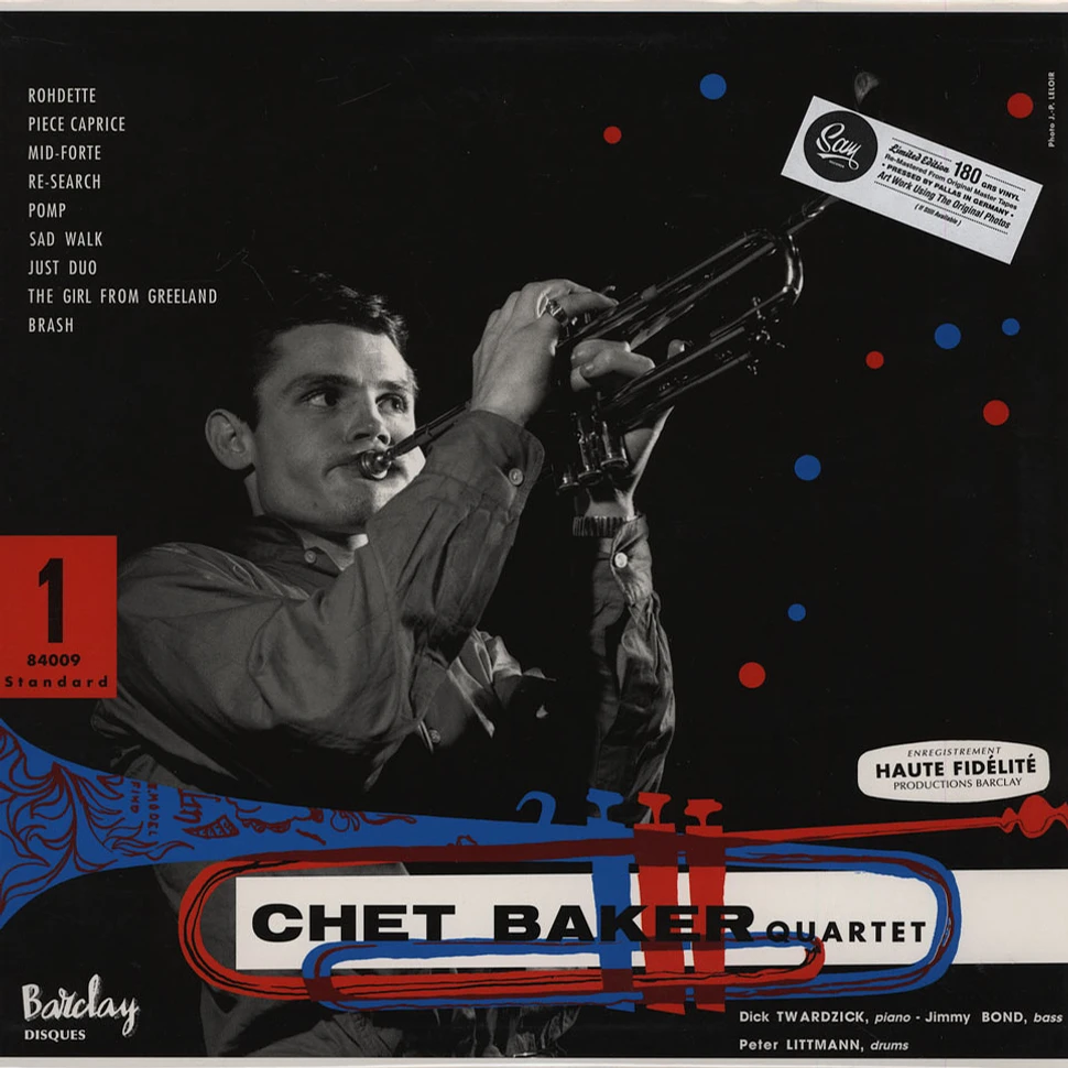 Chet Baker Quartet - Featuring Dick Twardzik