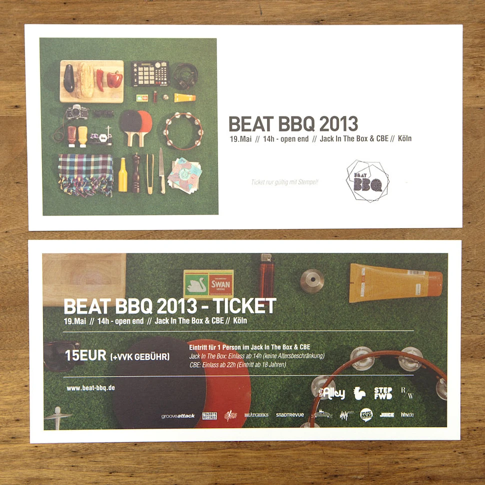 Beat BBQ - Beat BBQ 2013 Ticket