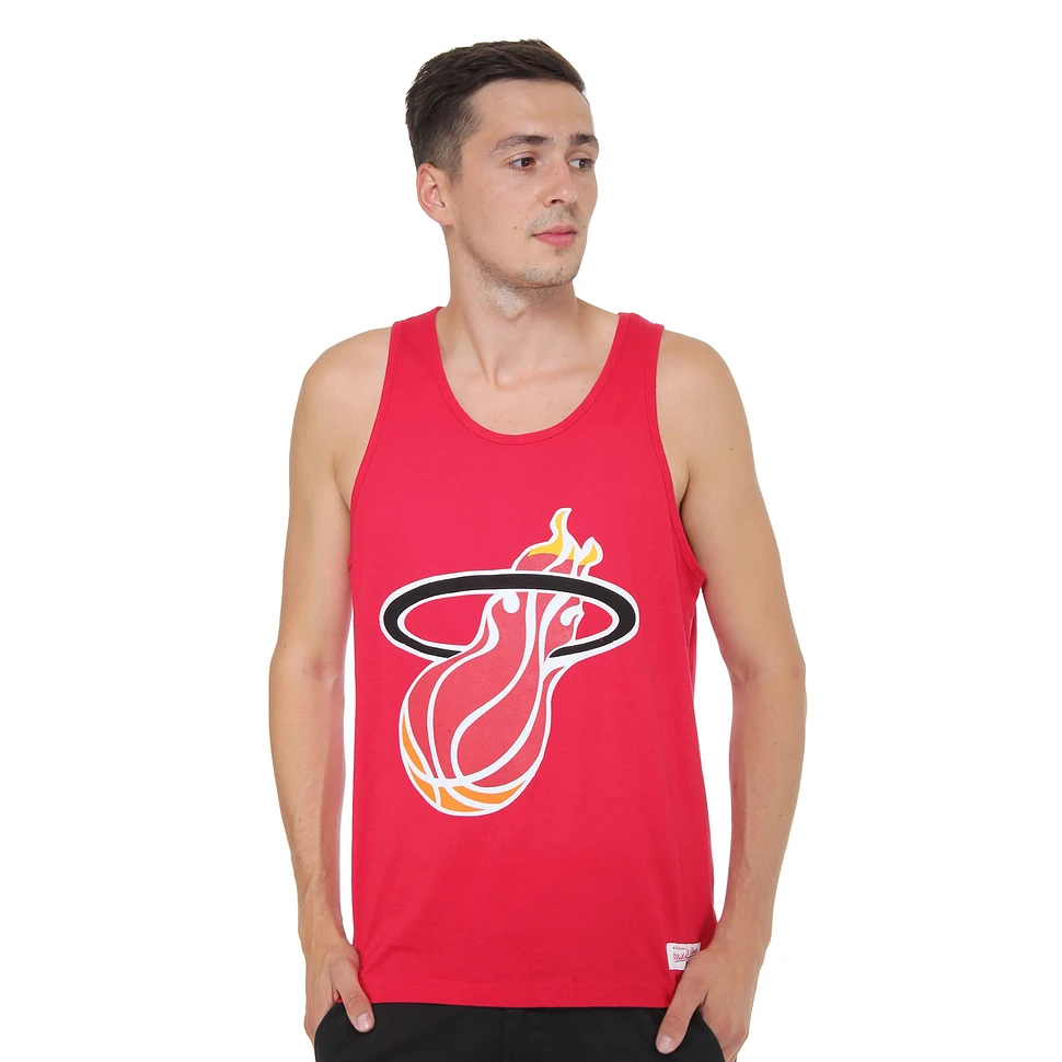 Mitchell & Ness - Miami Heat NBA Team Crest Tank Top