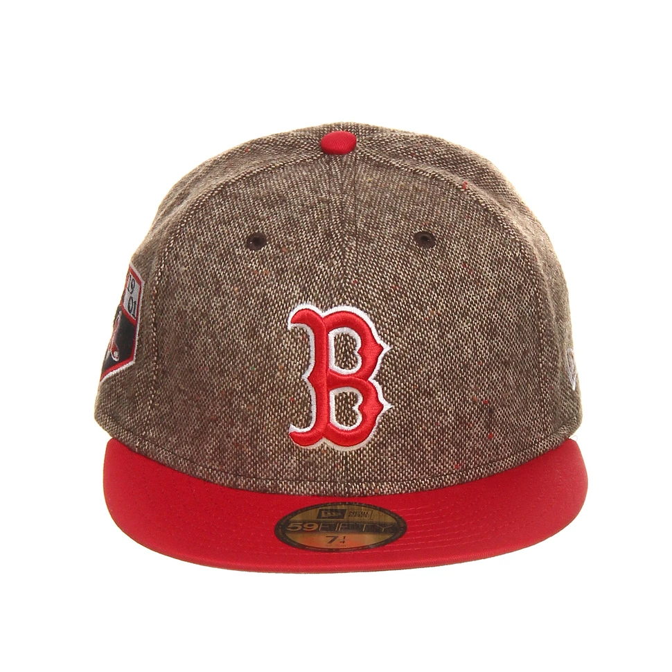 New Era - Boston Red Sox MLB Tweed Crest 59Fifty Cap